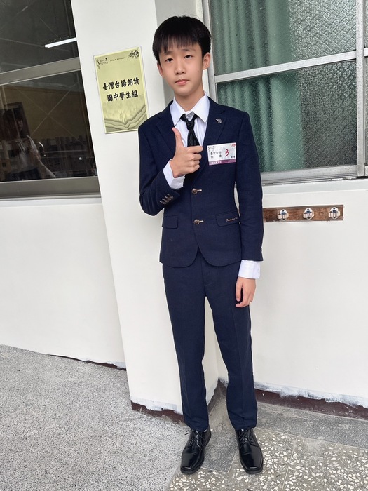 參賽學生蔡旻孝